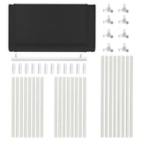 3D Printer Enclosure with LED Light, Fireproof Dustproof Tent Constant Temperature Protective Cover for Bambu Lab A1,A1 Mini,800 * 580 * 580mm Cregrant3D