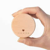 Pet Urns for Dog or Cat Ashes, Mini urns for pet Ashes, Wooden Pet Cremation Urns, Pet Memorial Keepsake Cat or Dog Memory Box, Loss Pet Sympathy Remembrance Gift (Heart Shape) cooikooi