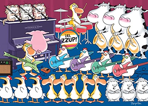 I'm with the Band: 500-Piece Puzzle (Boynton for Puzzlers) WoodArtSupply