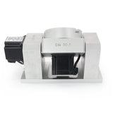 CNCTOPBAOS CNC 5th Axis 4th Rotary Indexer Table,Rotational A C Axis Dividing Head 5.5N.m,Dual Support Harmonic Gearbox Reducing Ratio 50:1+Nema23 Motor for CNC Router Engraver Lathe Milling Machine CNCTOPBAOS