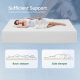 PayLessHere 14 Inch Gel Memory Foam Mattress/Medium-Firm Mattress/Fiberglass Free/CertiPUR-US Certified/Bed-in-a-Box/Cool Sleep & Comfy Support,Twin PayLessHere