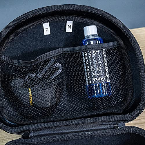 Trend Complete Sharpening Set: 6 Inch Diamond Bench Stone, Tapered File, Leather Strop, Lapping Fluid, Mirror Paste, Cleaning Block & Storage Case, TREND