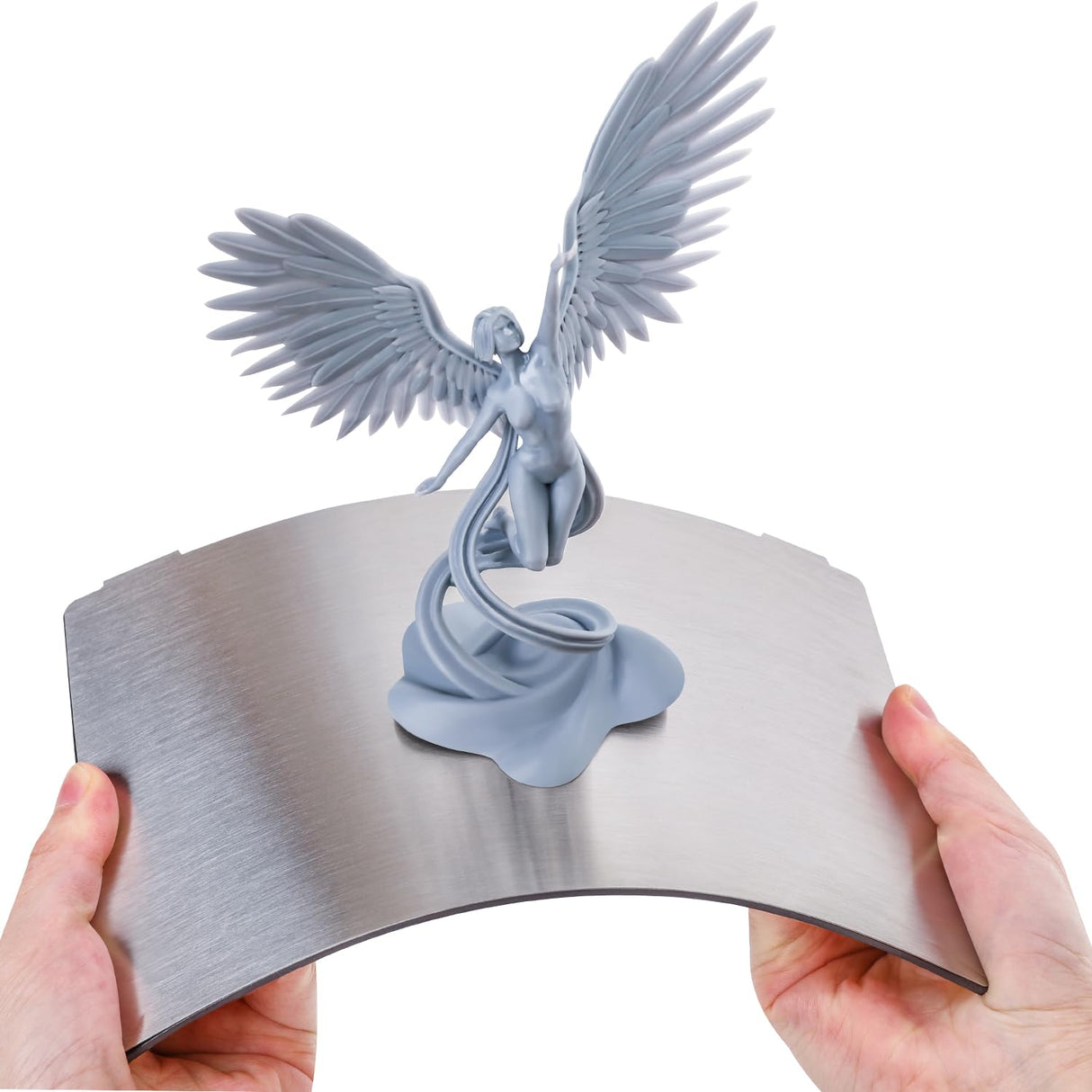 Sovol 2 Pack Resin 3D Printer Flex Building Plate, Spring Steel Flexible Plate and Magnetic Base Platform for Saturn 2 8K/ Saturn 3/ Saturn 3 Ultra/Saturn 4/Saturn 4 Ultra/Saturn 8K 224x129mm Sovol