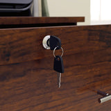 Realspace® 29-7/16"W x 18-1/2"D Lateral 2-Drawer File Cabinet, Mulled Cherry Realspace