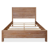 Grain Wood Furniture Montauk Solid Wood Bed, Full Size, Rustic Walnut Grain Wood Furniture