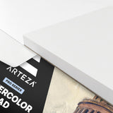 ARTEZA Watercolor Paper, Pack of 2, 32 Sheets Each, 11x14 Inches Watercolor Sketchbook, 140lb/300gsm, Cold Press, Acid Free Art Paper ARTEZA