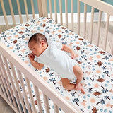 Lambs & Ivy (LAMCR) Lion King Adventure 3-Piece Mini Crib Bedding Set, Blue (790020) Lambs & Ivy
