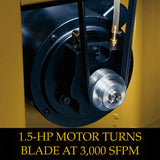 Powermatic 14-Inch Woodworking Bandsaw with Riser Block, 1Ph 115/230V (PWBS-14CS) Powermatic