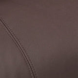 MCombo Medium Lay Flat Dual Motor Power Lift Recliner Chair Sofa with Massage and Heat for Elderly People, Infinite Position, Faux Leather 7679 (Light Brown, Medium) MCombo