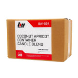 Blended Waxes, Inc. Coconut Apricot Wax for Candle Making, Nature-Sourced Single Pour Coconut Apricot Blend, Premium Scent-Absorbent Wax for Candle Making 10 lb Pastilles BW Blended Waxes, Inc.