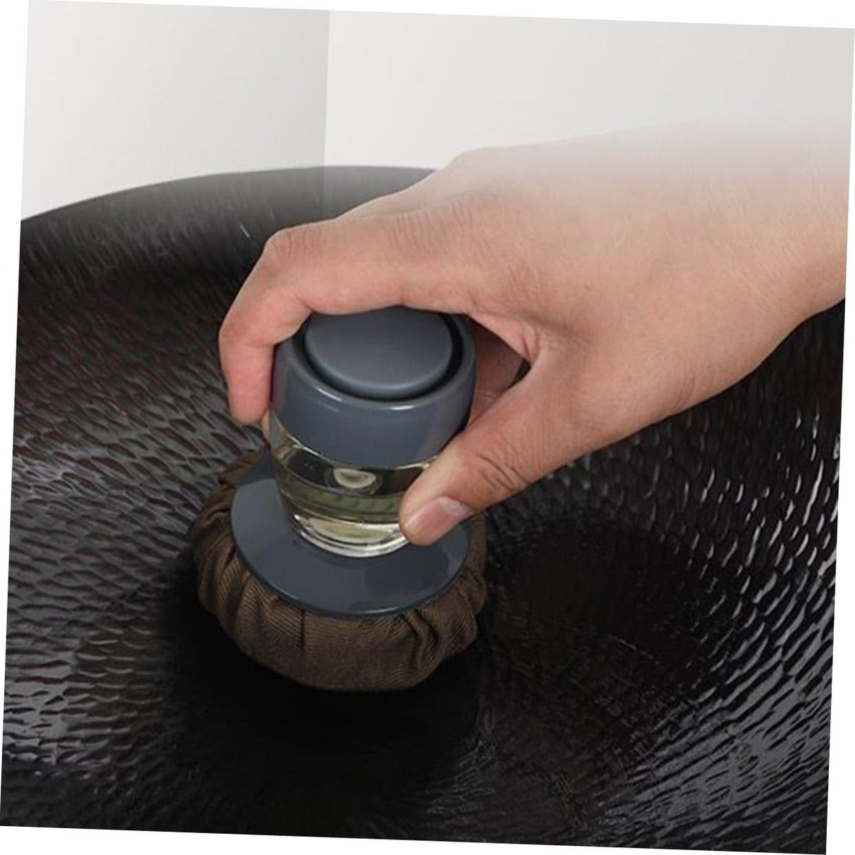 STOBAZA Pancake Set Oil Brush Grease Brush Condiments Containers Pancake Making Tools Versatile Set Multifunctional Oil Mop Oil Wiper For Kitchen STOBAZA