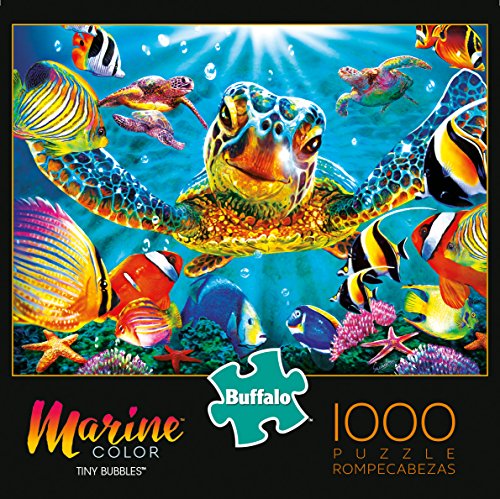 Buffalo Games - Steve Sundram - Tiny Bubbles - 1000 Piece Jigsaw Puzzle For Adults - High Quality Challenging Puzzle Perfect for Game Nights - Finished Size is 26.75 x 19.75 Buffalo Games