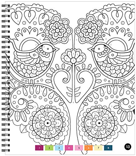 Brain Games - Color by Number: Birds New Seasons