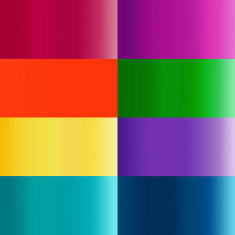 Createx Iridescent 8 Airbrush Paint Colors Set 2 Oz Bottles Createx