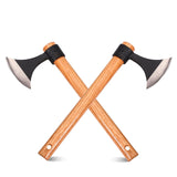 16" Throwing Tomahawks, 2 Pack Throwing Axes with High Carbon Steel & Wooden Handle, Perfect for Axe Throwing Game, Recreation and Competition, Gift for Men Generic