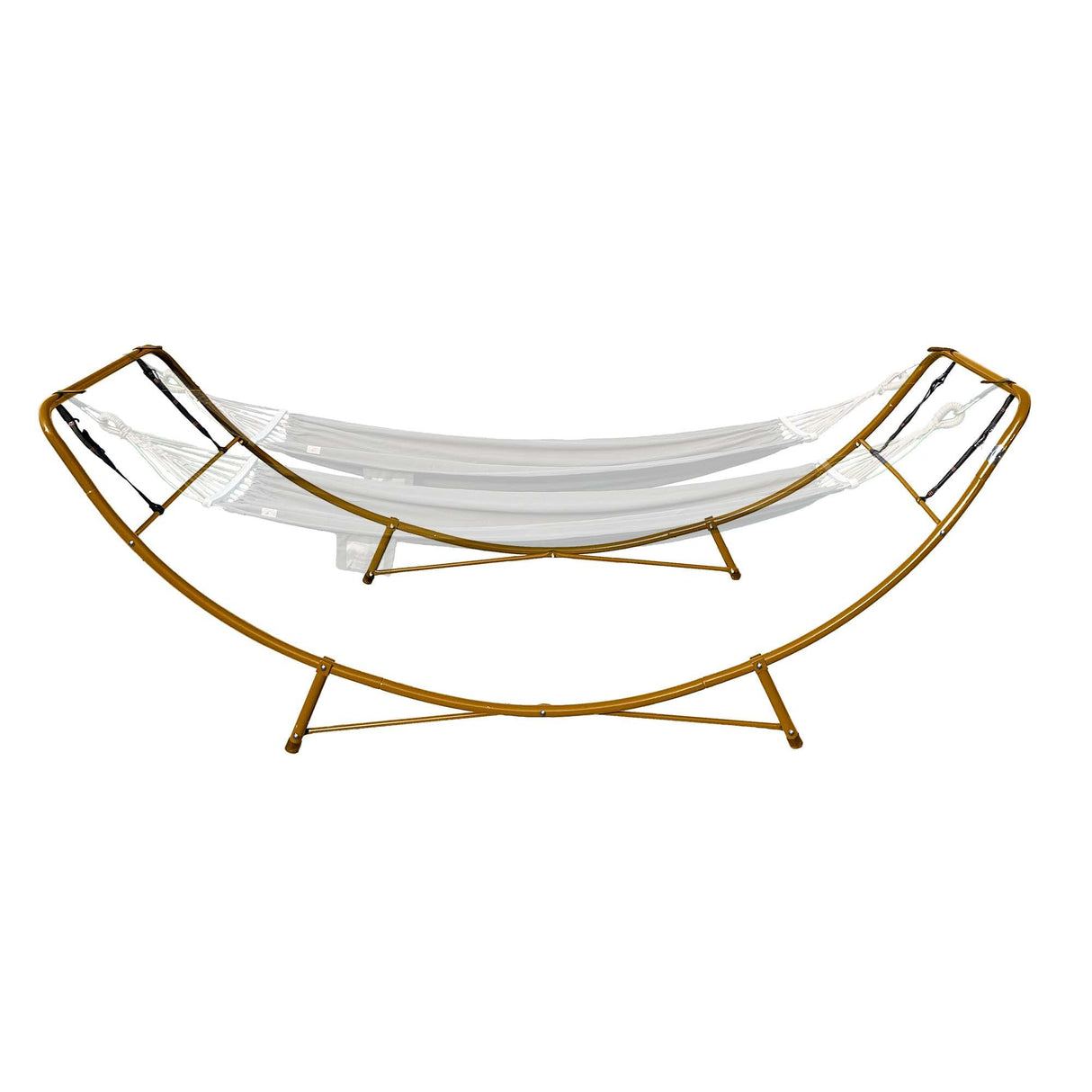 Skybed Universal Hammock Stand, Fits 2 Single Hammocks 7 ft to 14 ft Long or 1 Double Wide, Unique Head Up Mount Option for Dual Hammock Chat Mode, Heavy Duty, 600 Lbs Capacity, Indoor/Outdoor Skybed