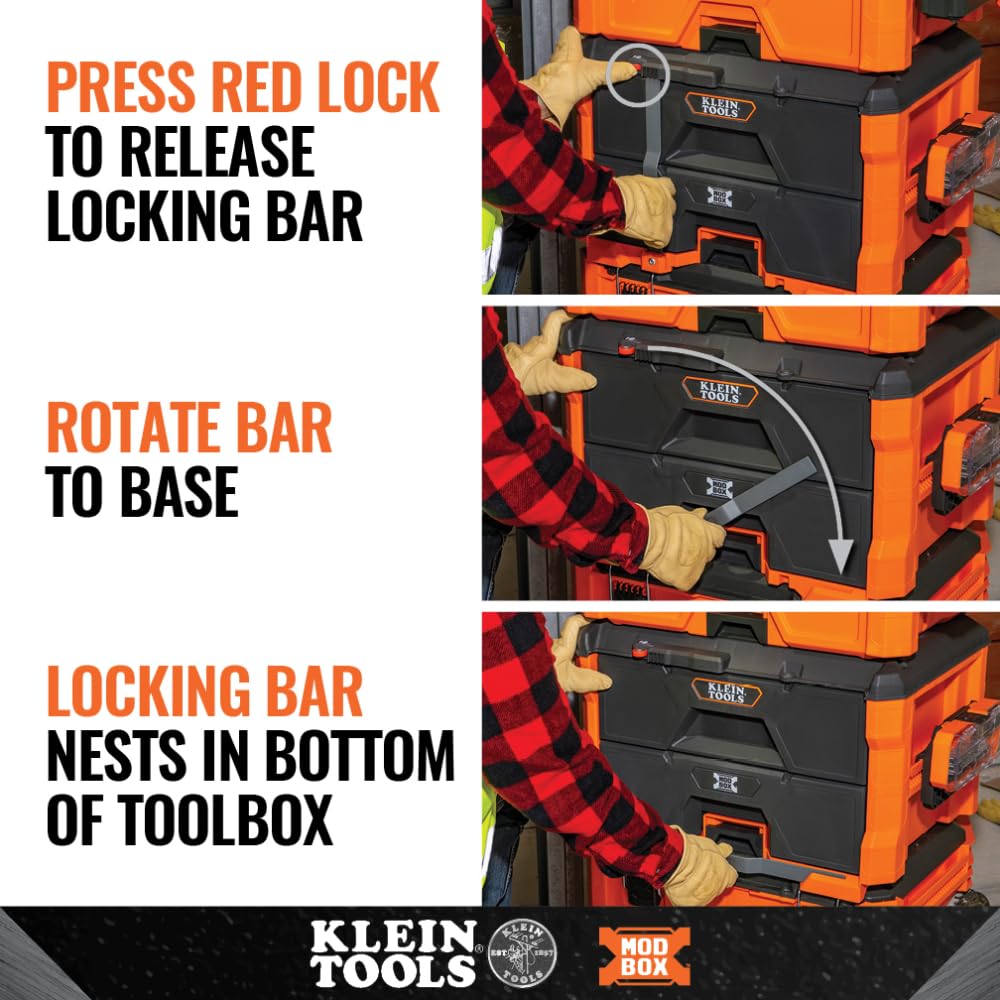 MODbox Two Drawer Toolbox Klein Tools