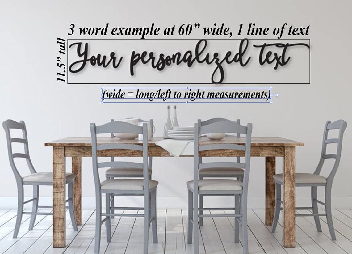Custom Wood Word Signs, Phrase & Custom Quotes for wall decor, Do it yourself projects Kobasic Creations