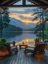 JXDXDJ Landscape Diamond Art Kits for Adults,Tree 5D Diamond Painting Kits Round Diamond Dots for Adults,DIY Full Drill Painting Kit Art and Crafts Gem Art for Adult Home Wall Decor 12 X 16 Inch JXDXDJ