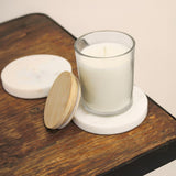 Soy Wax for Candle Making | 10lb Soy Candle Wax Slab + 50 Inche pre-Waxed Wicks | Smooth Blend for High Load Fragrance Formulation |Candles Making Supplies Direct Candle Supply