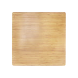 BambooMN Bamboo Burner Cover Cutting Board - 3 Ply - Extra Large Square - Grooved/Flat (24" x 24" x 0.75") - 1 Piece BambooMN