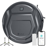 Lefant M210 Pro Robot Vacuum, Slim & Quiet, 3 Adjustable Suction Levels, 120 Min Runtime, Freemove 3.0, WiFi/App/Alexa, 6 Modes for Pet Hair, Hard Floors & Low Carpets, Self-Charging, Gray Lefant
