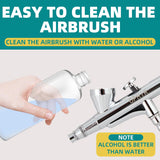 OPHIR Airbrush Paint, 50 Bottles of Model Air Brush Paint Set, Water-Based Opaque Acrylic Airbrush for Shoes, Rocks, Paper-Professional 48 Colors, 1.05 oz/Bottle OPHIR