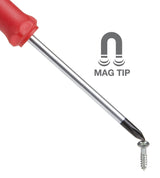 EFFICERE 9-Piece Precision Screwdriver Set | Phillips #0, #00, #000 | Flat 1.5mm, 2.0mm, 2.5mm | Torx T5, T6, T7 | Durable Chrome Vanadium Steel Shaft, Magnetic Tip, Ergonomic Grip, and Swivel End Cap EFFICERE