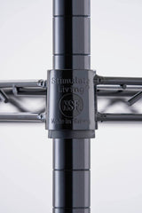 60" x 24" x 72" Black 5-Tier Wire Shelving NSF 3000 LBS Max Capacity Heavy Duty Steel Storage Rack for Restaurant, Warehouse, Commercial, Industrial, Stimulate Living