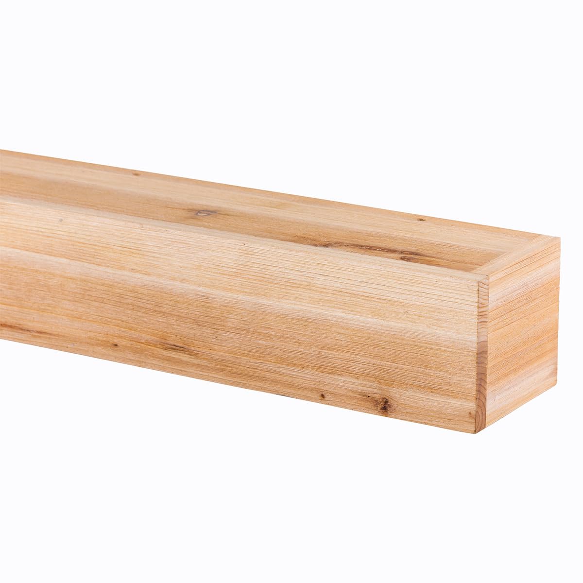 DOGBERRY Weathered Beam 48 in. Maple Mantel