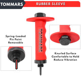 TOMMARS Hollow Punch Kit with Pin Point Punch Shaft Hole Cutter Set Gasket Punch Tools Gasket Cutter 14 PCS 5mm-35mm 3/16" to 1-3/8" TOMMARS