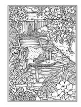 Creative Haven Country Gardens Coloring Book (Adult Coloring Books: In The Country) Dover Publications