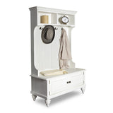 Bermuda White Hall Tree by Home Styles homestyles