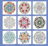 Kawaii Mandala Coloring Book: 32 Super Cute Designs that Bring Joy and Happiness (Design Originals) Adorable Line Art of Cats, Dinosaurs, Candy, Llamas, Sushi, Ice Cream, Narwhals, and More Design Originals