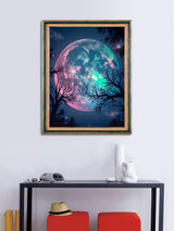 ACANDYL Moon Paint by Numbers Kit for Adults Beginner Paint by Numbers for Adults Canvas Painting by Number DIY Acrylic Oil Painting on Canvas Arts Craft Decoration 16x20 Inch ACANDYL