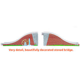 Orbrium Toys 68 Pcs Wooden Train Track Expansion Pack Compatible with Thomas Wooden Train, Brio, Thomas The Tank Engine (68 Pcs) Orbrium