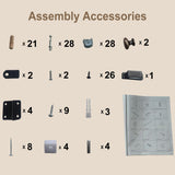 ChooChoo Modern Arched Wall Cabinet Bathroom Medicine Cabinet with Adjustable Shelf, Wall Mounted Cupboard Storage Organizer for Laundry Room, Dining Room, Living Room, Kitchen (Black) ChooChoo