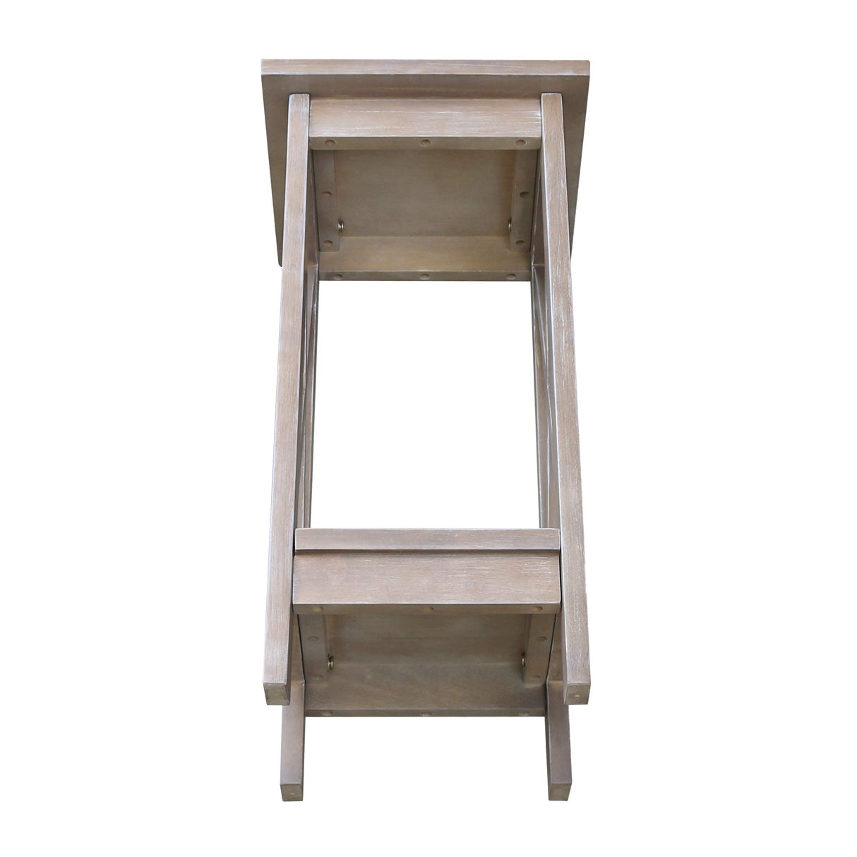 International Concepts 24" X-Sided Plant stand, Gray IC INTERNATIONAL CONCEPTS