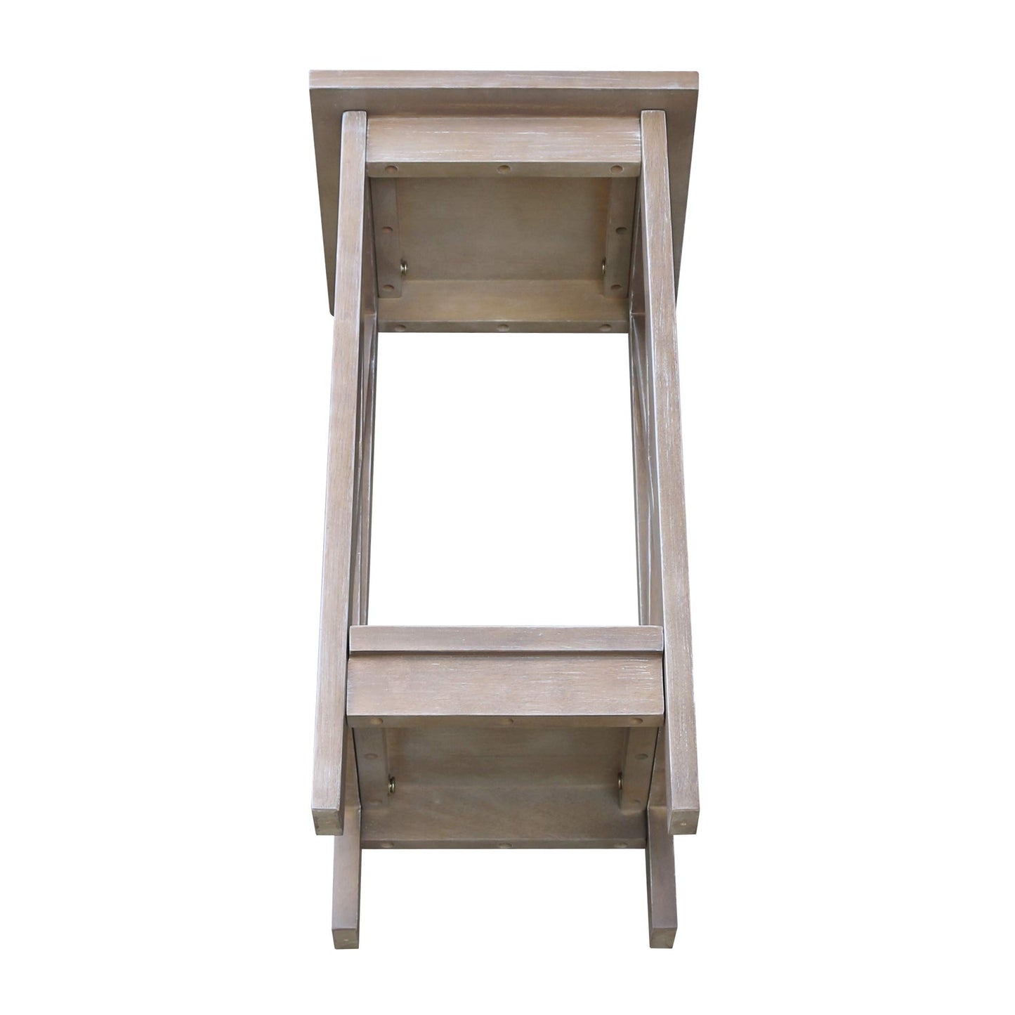 International Concepts 24" X-Sided Plant stand, Gray