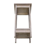International Concepts 24" X-Sided Plant stand, Gray IC INTERNATIONAL CONCEPTS