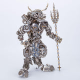 LOCHE 3D Metal Puzzle Model Kits, 3D Metal Steampunk Mechanical Bull-Headed Man 3D Jigsaw Puzzle, 2500+ Pieces 3D Laser Puzzle DIY Assembly 3D Metal Model for Adults LOCHE