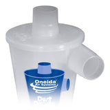 Oneida Air Systems Dust Deputy Deluxe Cyclone Separator Kit with Caster Mounts and Clear Collapse-Proof Bucket for Wet/Dry Shop Vacuums (DD Deluxe Oneida Air Systems