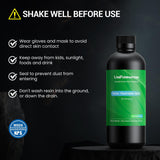 UNIFORMATION Water Washable Resin Easy to Clean Fast UV Curing 3D Printer Resin Photopolymer Low Viscosity Rapid 3D Resin Liquid with High Precision Suit for SLA/LCD/DLP Printing Clear Blue 1KG Uniformation