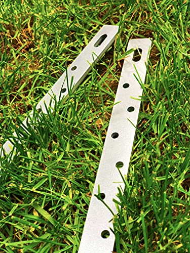 UniExtra Fence Post Repair Stakes (to Fix Broken Post) (Pack of 4) Goognice