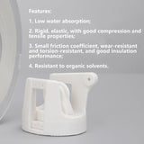 POM Filament, Polyoxymethylene 3D Printer Filament 1.75mm 1kg Spool, High Hardness, High Rigidity (Black) Spriour