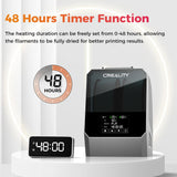 Creality Space PI Filament Dryer, 3D Printer Filament Dryer Box with 360° Heating, Upgraded Filament Dehydrator Storage Box Support Nylon ABS PETG PLA TPU 1.75/2.85mm (Space PI Plus) Creality