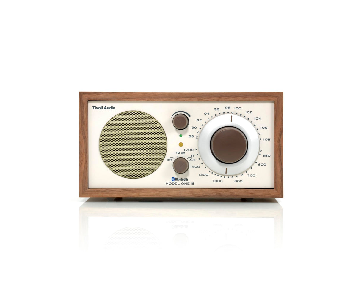Tivoli Audio Model One Bluetooth AM/FM Radio (Walnut/Beige) Tivoli Audio