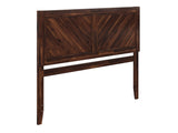 AFI Canyon Queen Solid Wood Rustic Farmhouse Headboard, Barnwood AFI