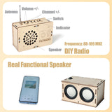 STEM Toys for Boys Girls Age 8-13 8-12 12-14 Build Your Own Speaker Radio Kit Birthday Gifts for 8 9 10 11 12 13 14 15+ Years Old Boys Girls Teens Building Circuits Engineering Kits DIY Science Kits ANNISOKA
