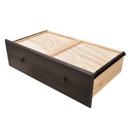Grain Wood Furniture Shaker 5-Drawer Chest, Solid Wood with an Expresso Finish Grain Wood Furniture